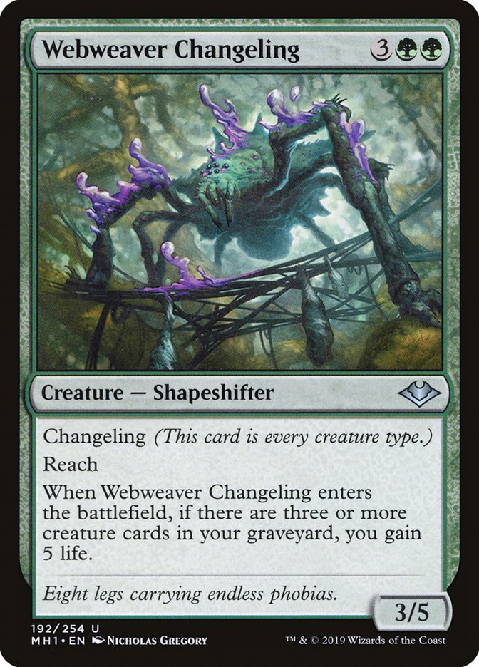 Webweaver Changeling [Modern Horizons] | Pegasus Games WI