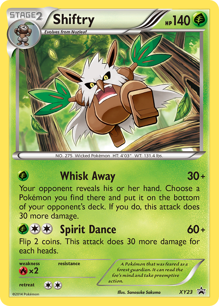 Shiftry (XY23) [XY: Black Star Promos] | Pegasus Games WI