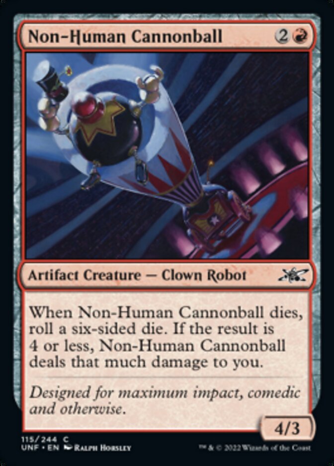 Non-Human Cannonball [Unfinity] | Pegasus Games WI