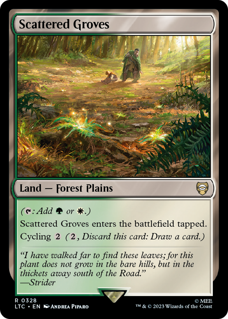 Scattered Groves [The Lord of the Rings: Tales of Middle-Earth Commander] | Pegasus Games WI