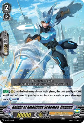 Knight of Ambitious Schemes, Degnud (V-PR/0153EN) [V Promo Cards] | Pegasus Games WI