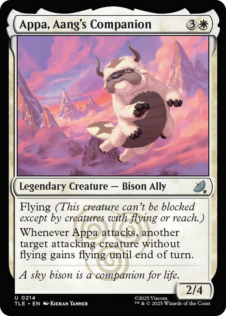 Appa, Aang's Companion [Avatar: The Last Airbender: Eternal-Legal] | Pegasus Games WI
