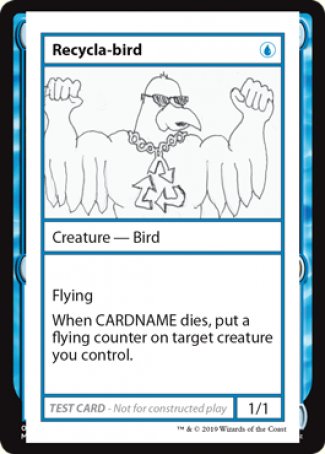 Recycla-bird (2021 Edition) [Mystery Booster Playtest Cards] | Pegasus Games WI