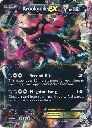 Krookodile EX (XY25) (Jumbo Card) [XY: Black Star Promos] | Pegasus Games WI