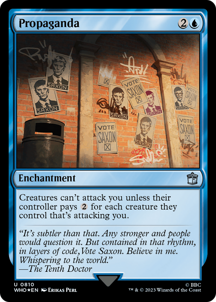 Propaganda (Surge Foil) [Doctor Who] | Pegasus Games WI