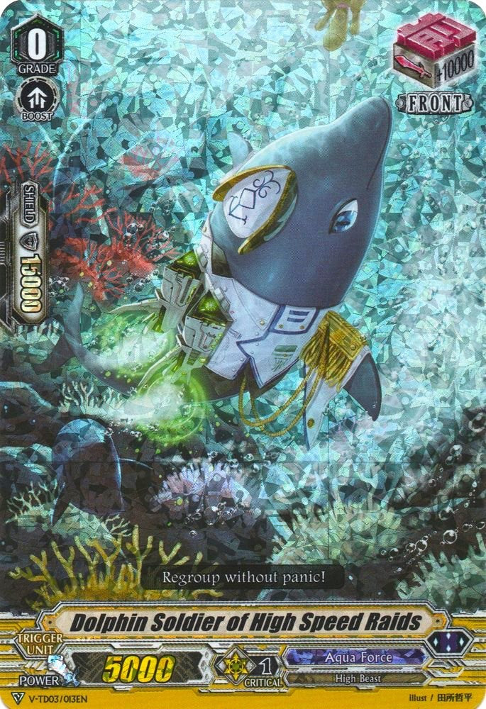 Dolphin Soldier of Higheed Raids (Parallel Foil) (V-TD03/013EN) [Leon Soryu] | Pegasus Games WI