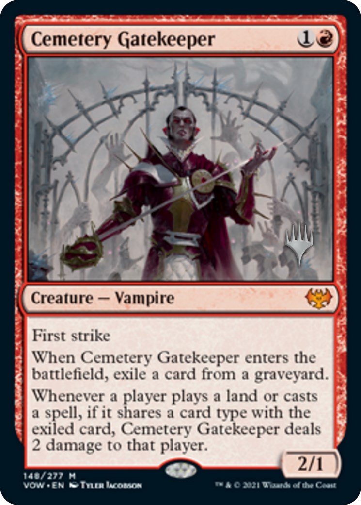 Cemetery Gatekeeper [Aetherdrift Promos] | Pegasus Games WI
