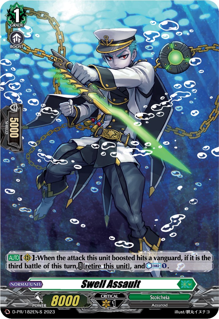 Swell Assault (Foil) (D-PR/182EN-S) [D Promo Cards] | Pegasus Games WI