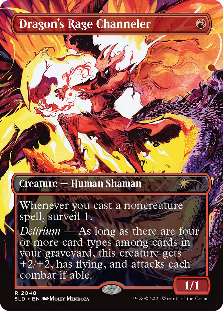 Dragon's Rage Channeler (2048) (Rainbow Foil) [Secret Lair Drop Series] | Pegasus Games WI