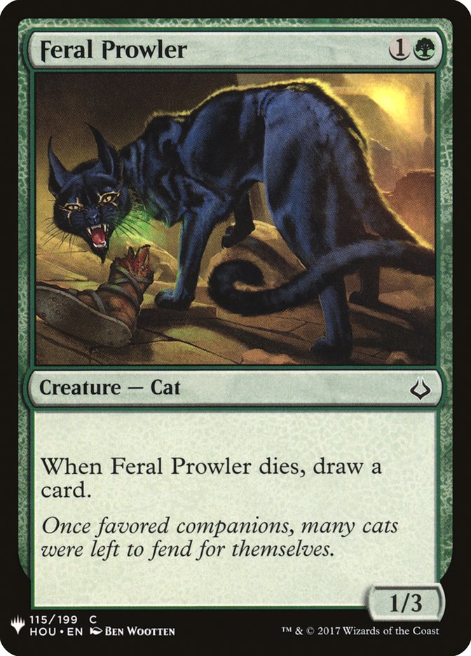 Feral Prowler [Mystery Booster] | Pegasus Games WI