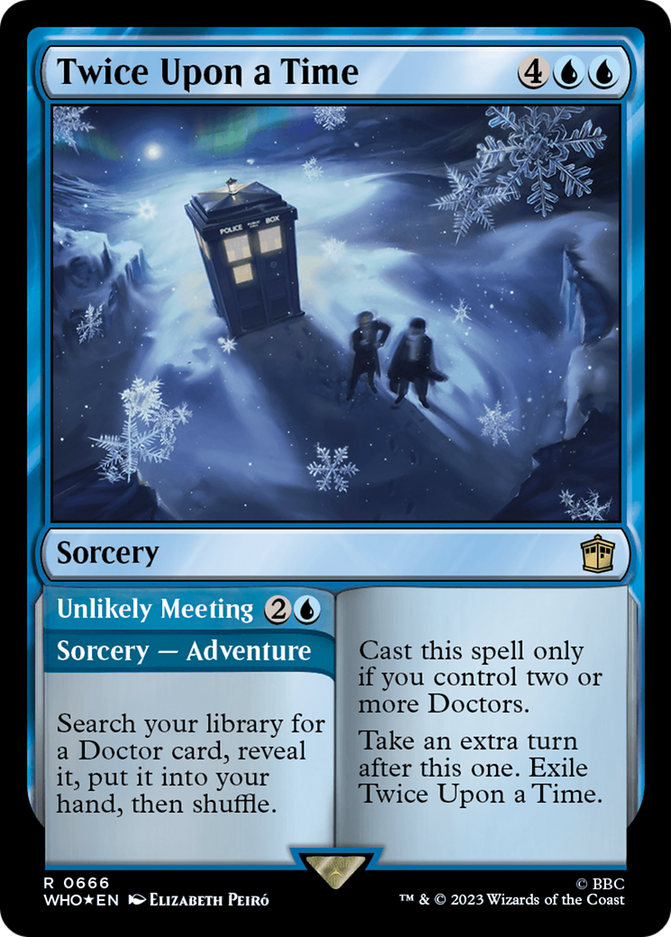 Twice Upon a Time // Unlikely Meeting (Surge Foil) [Doctor Who] | Pegasus Games WI