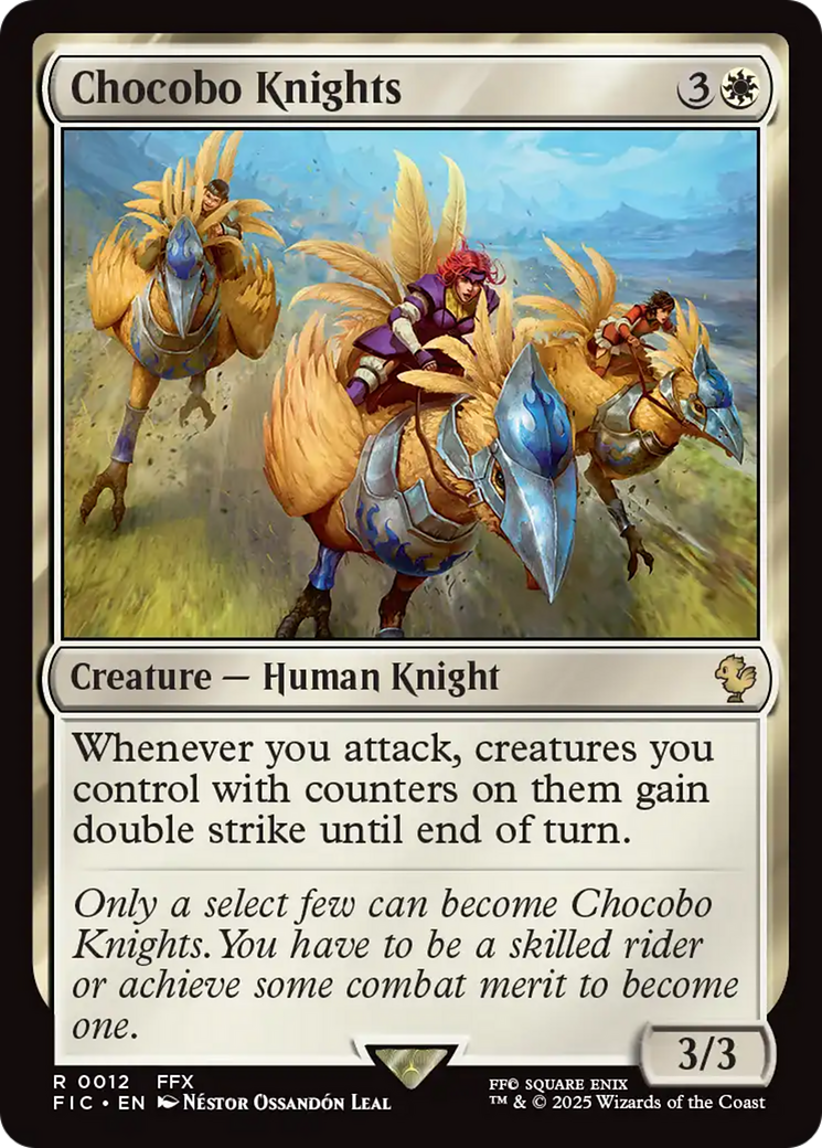 Chocobo Knights [FINAL FANTASY Commander] | Pegasus Games WI