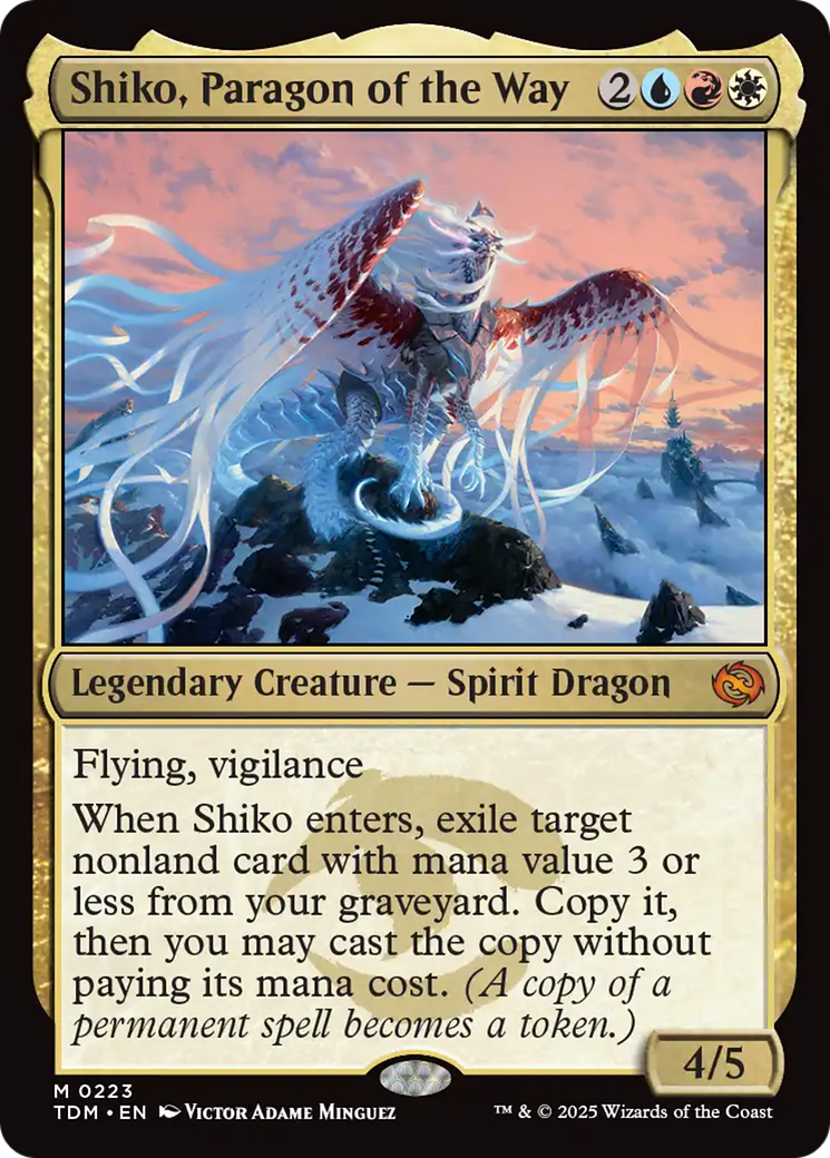 Shiko, Paragon of the Way [Tarkir: Dragonstorm] | Pegasus Games WI