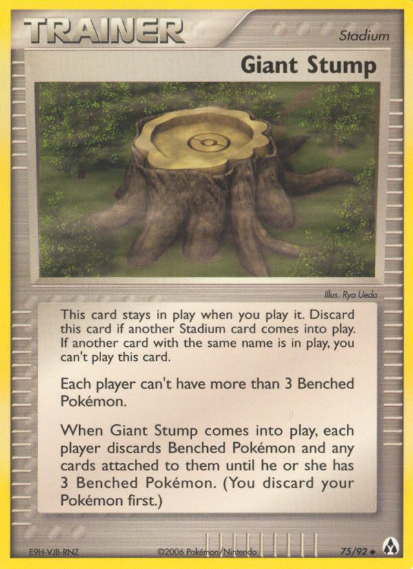 Giant Stump (75/92) [EX: Legend Maker] | Pegasus Games WI