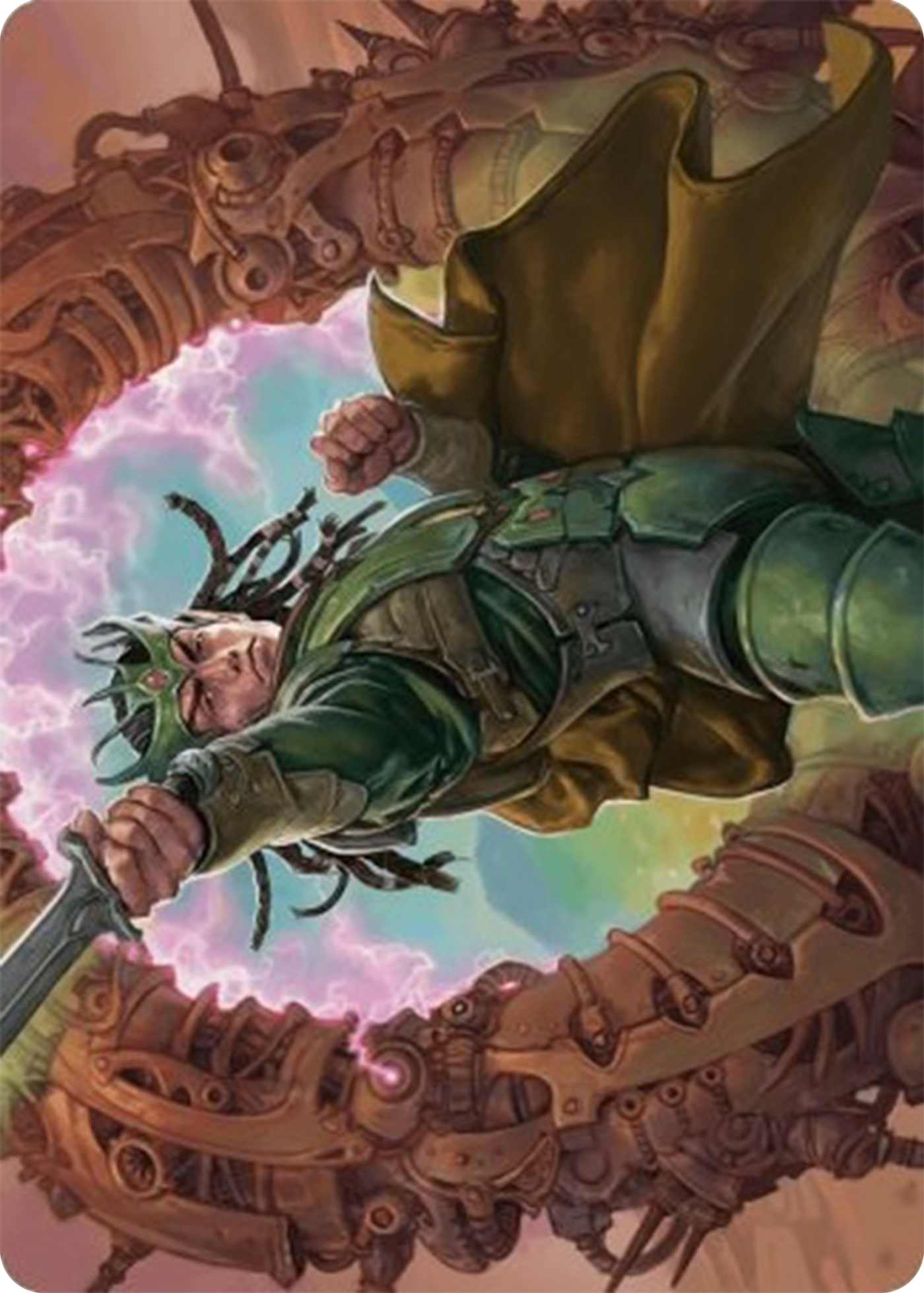 Eladamri, Korvecdal Art Card [Modern Horizons 3 Art Series] | Pegasus Games WI