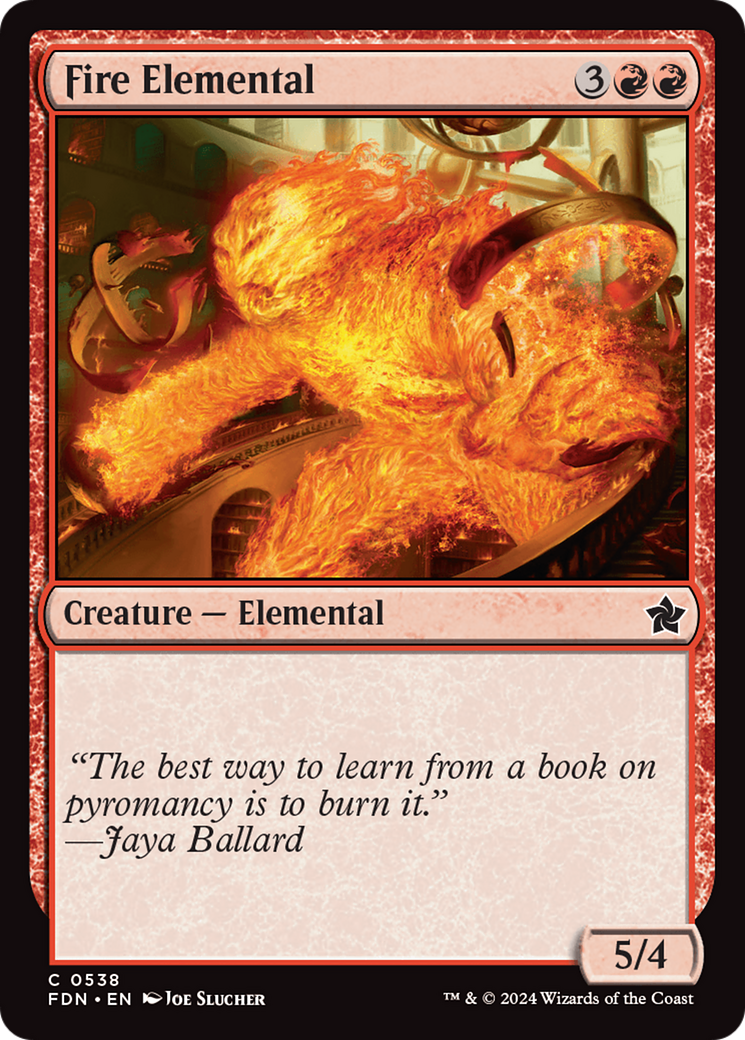 Fire Elemental [Foundations] | Pegasus Games WI