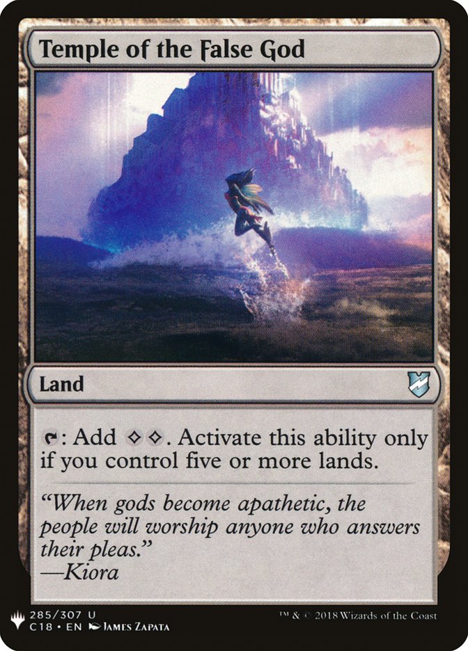 Temple of the False God [Mystery Booster] | Pegasus Games WI