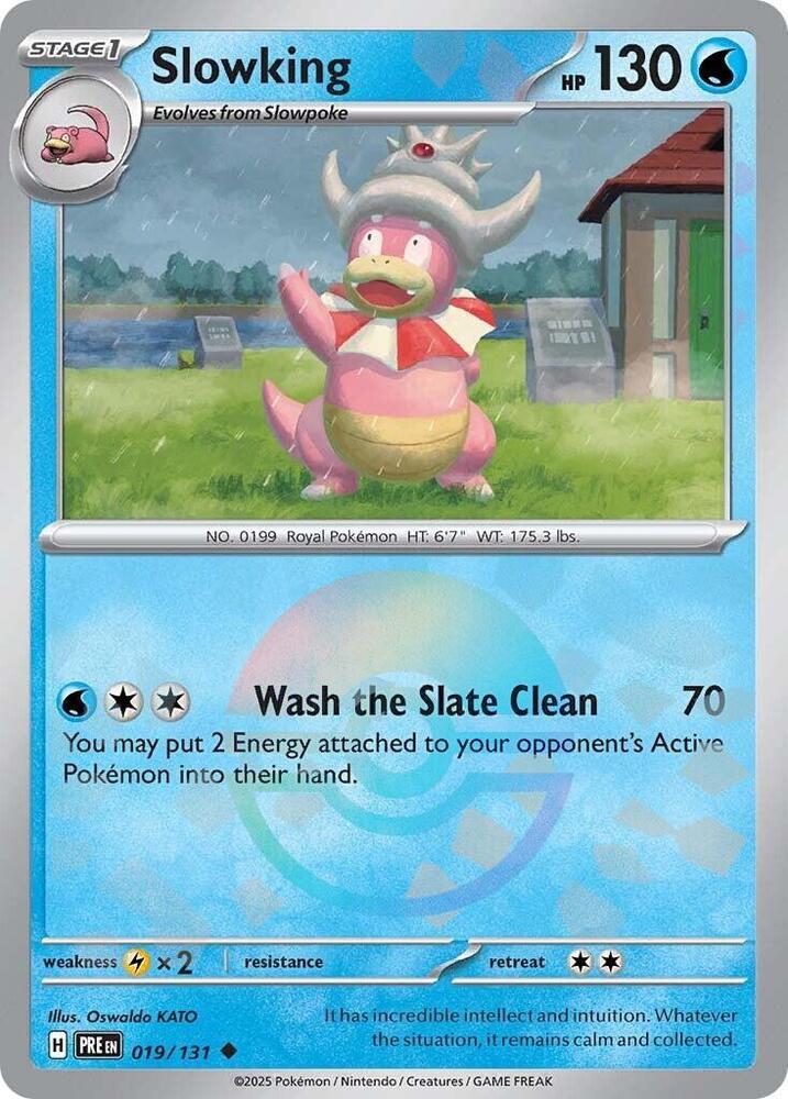 Slowking (019/131) (Poke Ball Pattern) [Scarlet & Violet: Prismatic Evolutions] | Pegasus Games WI