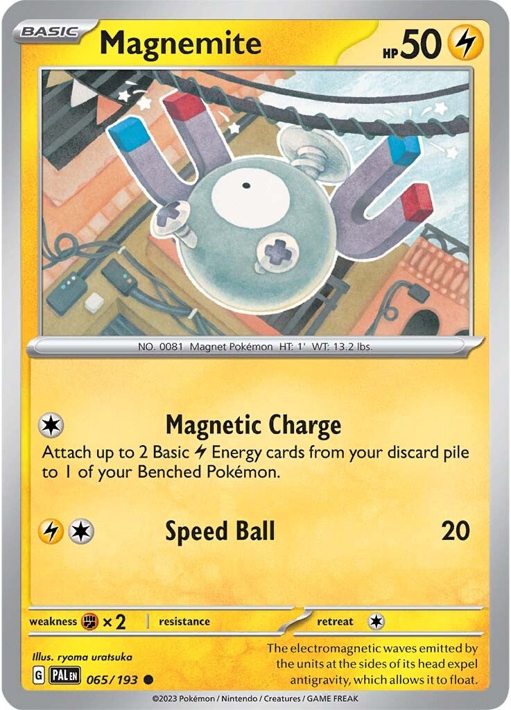 Magnemite (065/193) [Scarlet & Violet: Paldea Evolved] | Pegasus Games WI