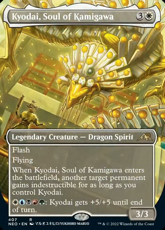 Kyodai, Soul of Kamigawa (Borderless Alternate Art) [Kamigawa: Neon Dynasty] | Pegasus Games WI