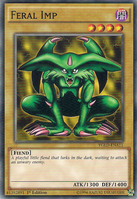 Feral Imp [YGLD-ENA11] Common | Pegasus Games WI