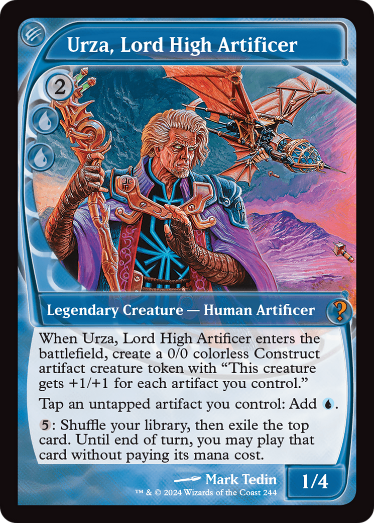 Urza, Lord High Artificer (Future Sight) [Mystery Booster 2] | Pegasus Games WI