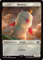 Moogle (0034) // Treasure (0036) Double-Sided Token (Surge Foil) [FINAL FANTASY Tokens] | Pegasus Games WI