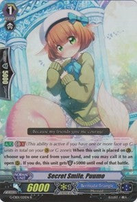 Secret Smile, Puumo (Parallel Foil) (G-CB01/021EN) [Academy of Divas] | Pegasus Games WI