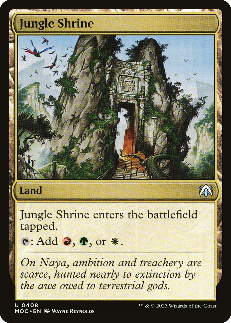 Jungle Shrine [March of the Machine Commander] | Pegasus Games WI