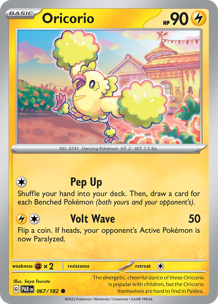 Oricorio (067/182) [Scarlet & Violet: Paradox Rift] | Pegasus Games WI