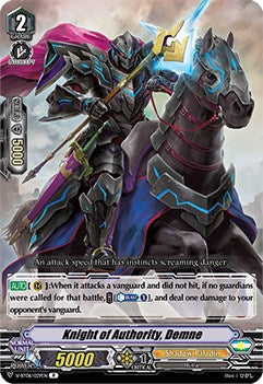 Knight of Authority, Demne (V-BT06/029EN) [Phantasmal Steed Restoration] | Pegasus Games WI