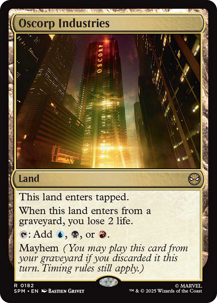 Oscorp Industries [Marvel's Spider-Man] | Pegasus Games WI