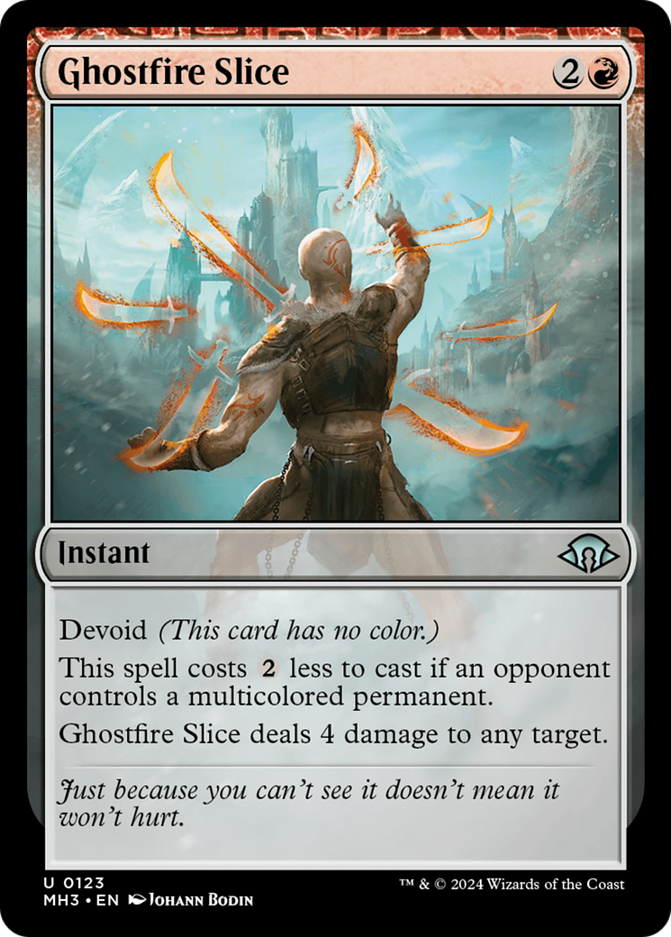 Ghostfire Slice [Modern Horizons 3] | Pegasus Games WI