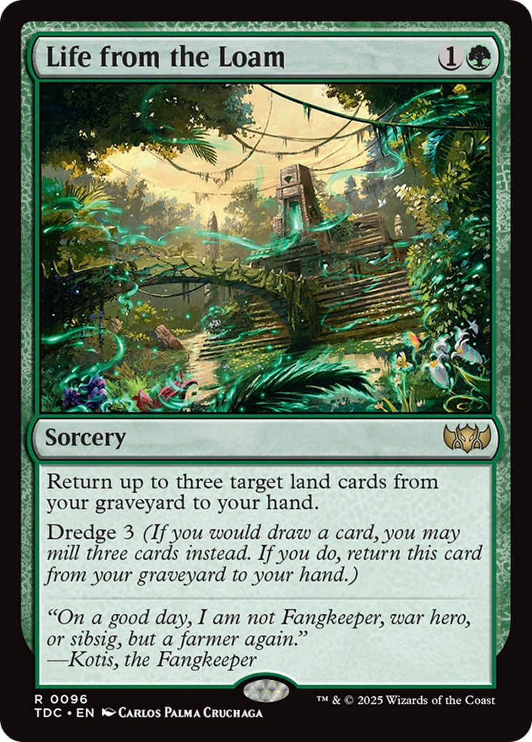 Life from the Loam [Tarkir: Dragonstorm Commander] | Pegasus Games WI