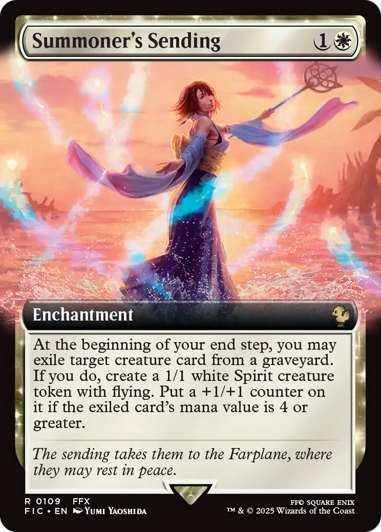 Summoner's Sending (Extended Art) [FINAL FANTASY Commander] | Pegasus Games WI