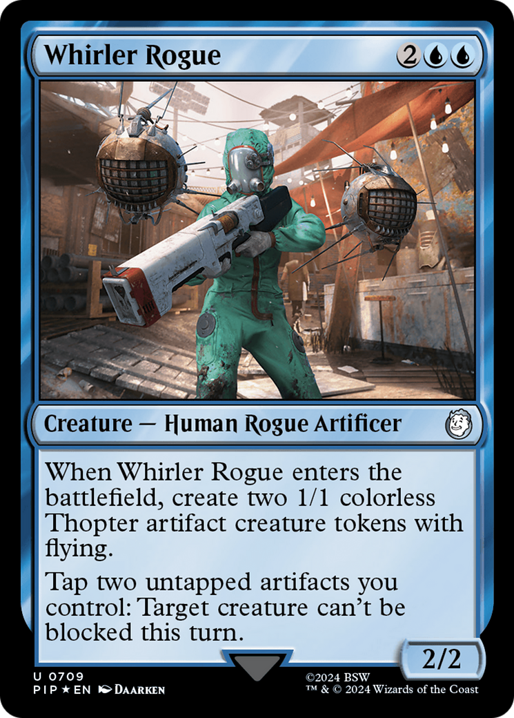 Whirler Rogue (Surge Foil) [Fallout] | Pegasus Games WI