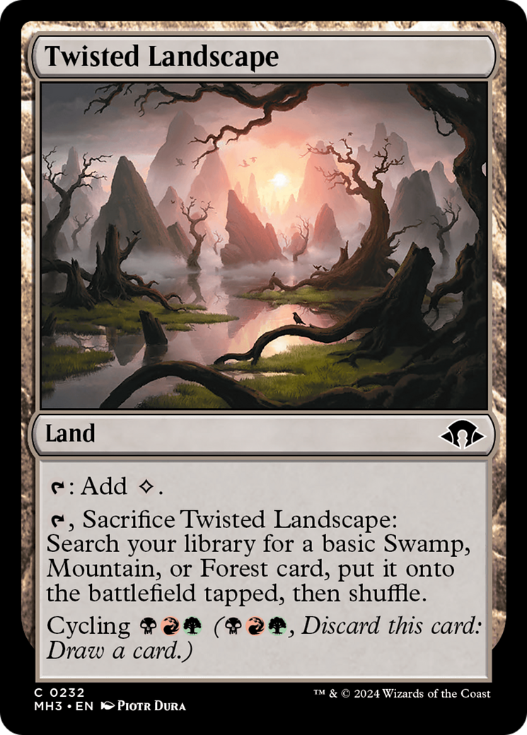 Twisted Landscape [Modern Horizons 3] | Pegasus Games WI