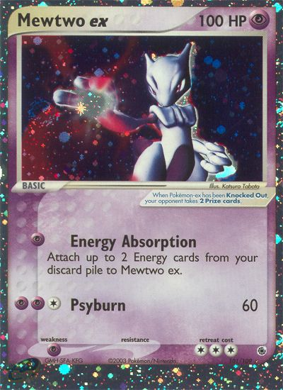 Mewtwo ex (101/109) [EX: Ruby & Sapphire] | Pegasus Games WI