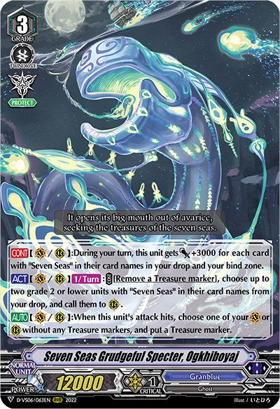 Seven Seas Grudgeful Specter, Ogkhiboyaj (D-VS06/063EN) [V Clan Collection Vol.6] | Pegasus Games WI