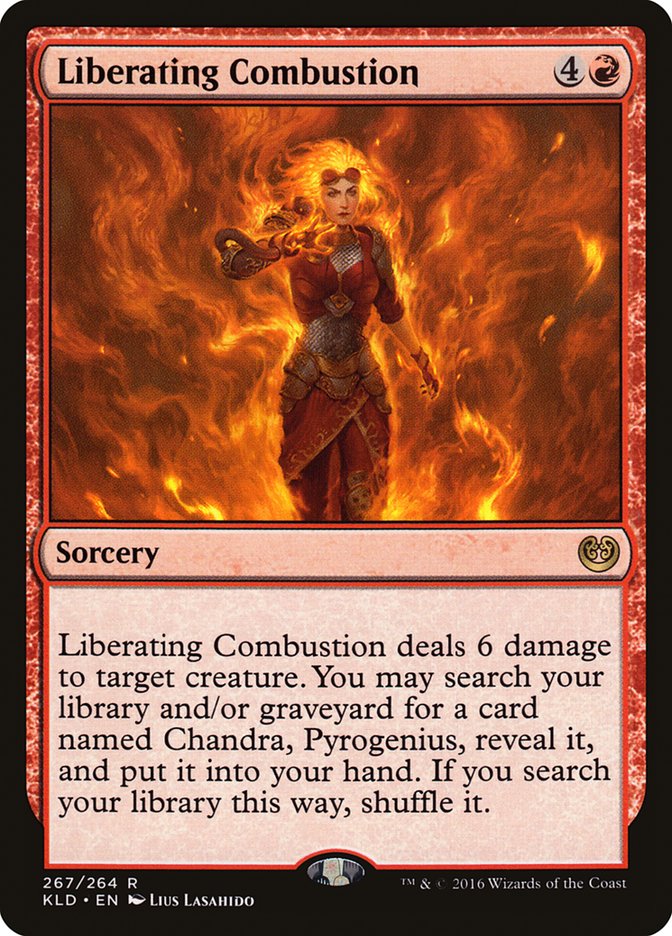Liberating Combustion [Kaladesh] | Pegasus Games WI