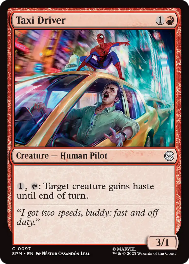 Taxi Driver [Marvel's Spider-Man] | Pegasus Games WI