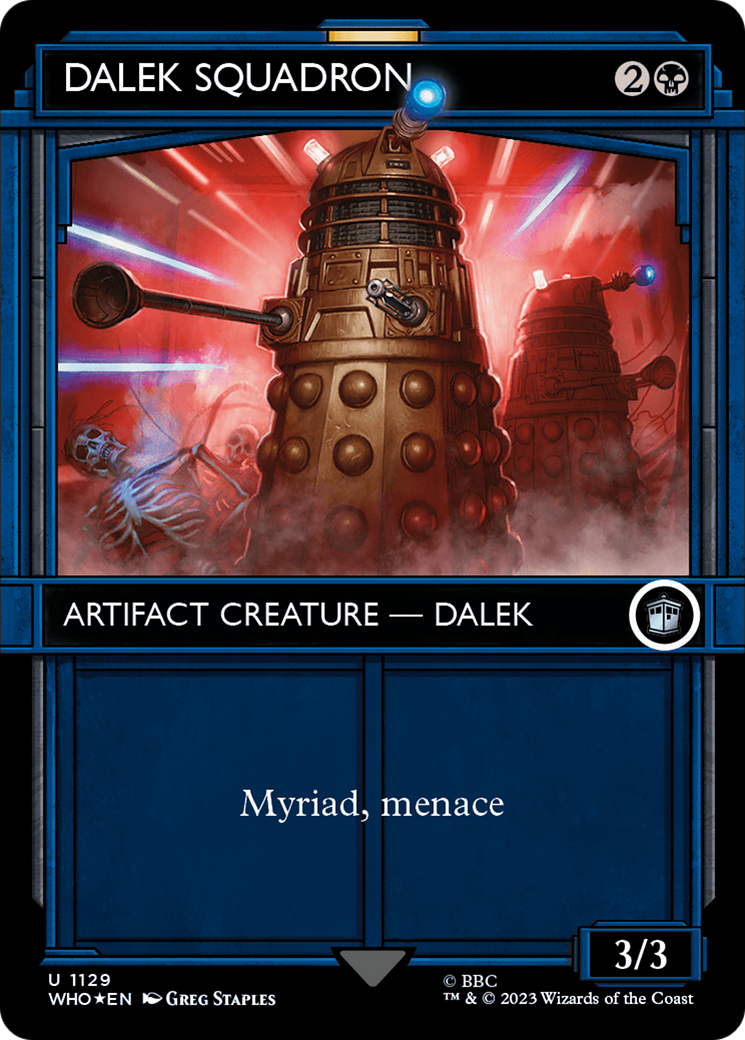 Dalek Squadron (Showcase) (Surge Foil) [Doctor Who] | Pegasus Games WI