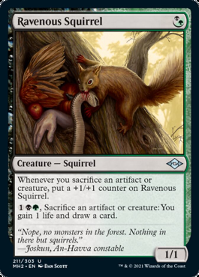 Ravenous Squirrel [Modern Horizons 2] | Pegasus Games WI