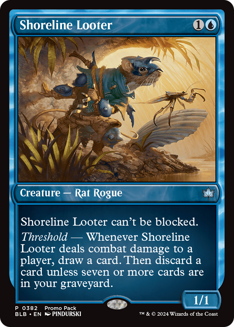 Shoreline Looter [Bloomburrow Promos] | Pegasus Games WI