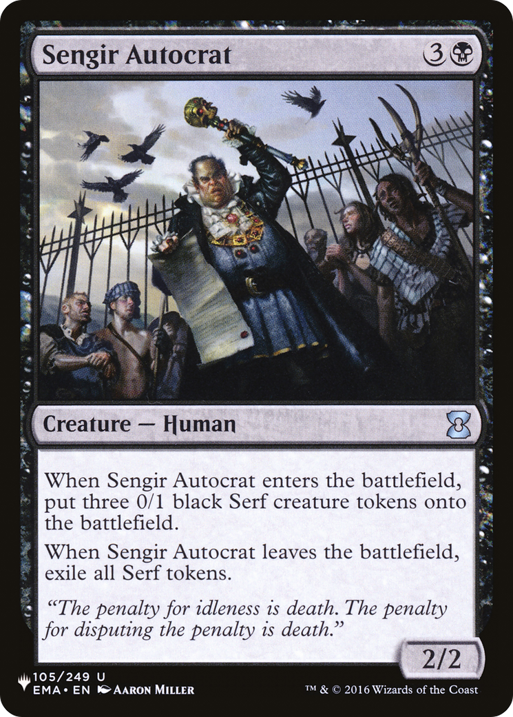 Sengir Autocrat [The List] | Pegasus Games WI