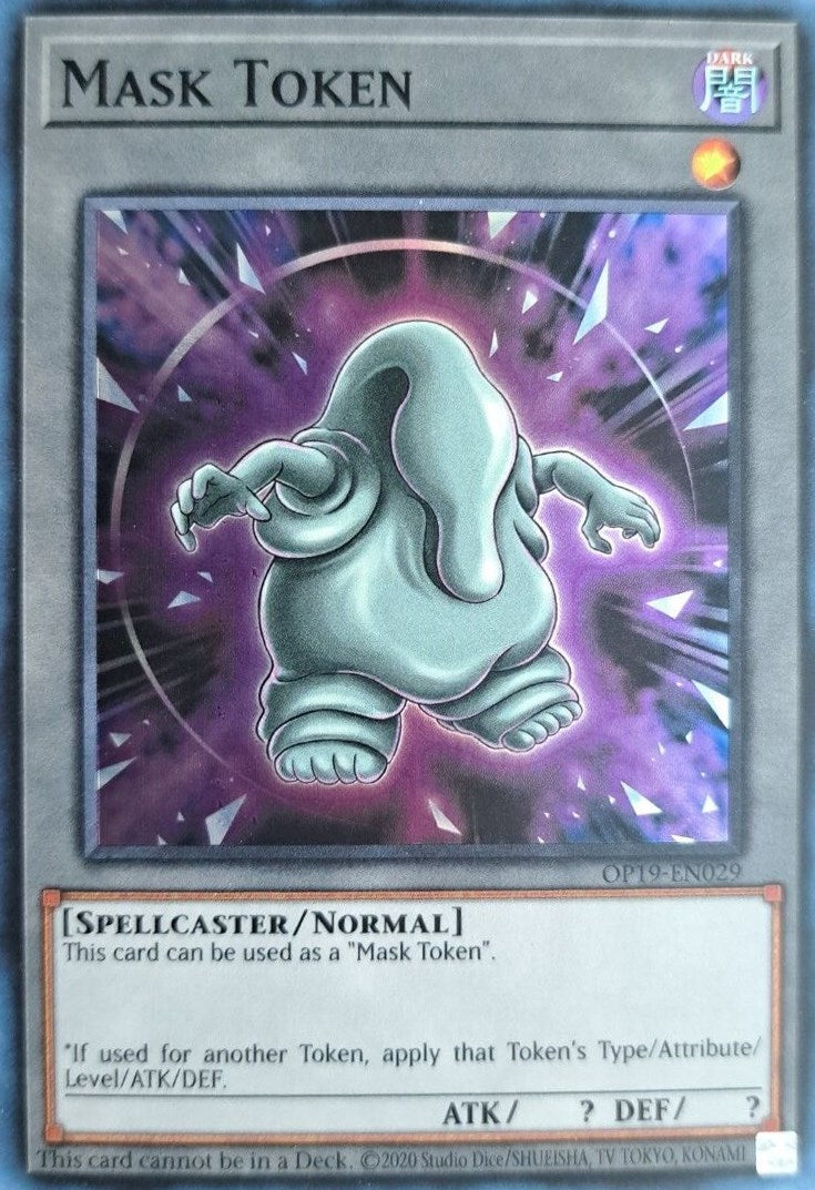 Mask Token [OP19-EN029] Super Rare | Pegasus Games WI