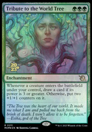 Tribute to the World Tree [March of the Machine Prerelease Promos] | Pegasus Games WI