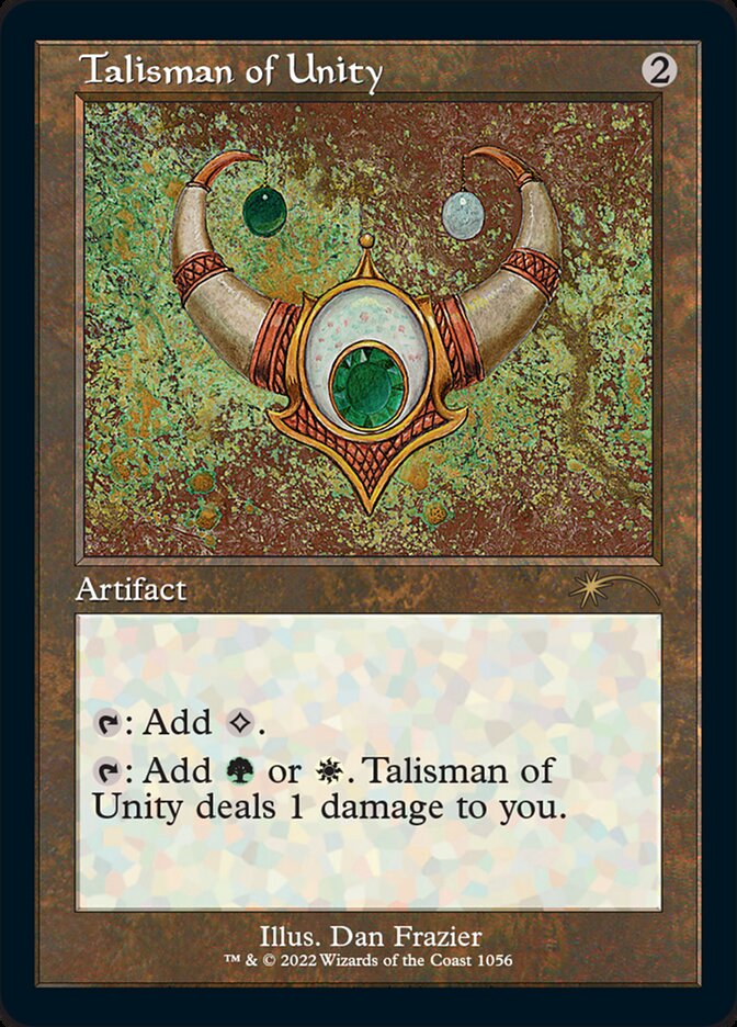 Talisman of Unity (Foil Etched) [Secret Lair Drop Series] | Pegasus Games WI