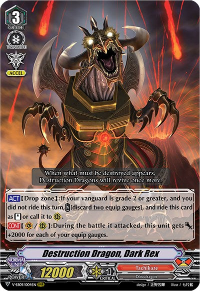 Destruction Dragon, Dark Rex (V-EB09/004EN) [The Raging Tactics] | Pegasus Games WI