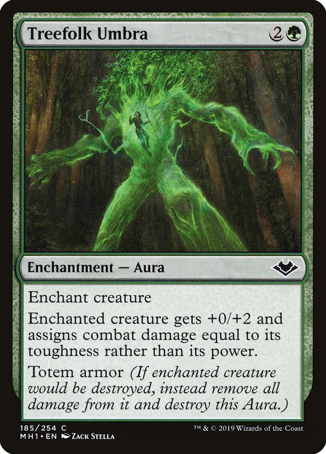 Treefolk Umbra [Modern Horizons] | Pegasus Games WI